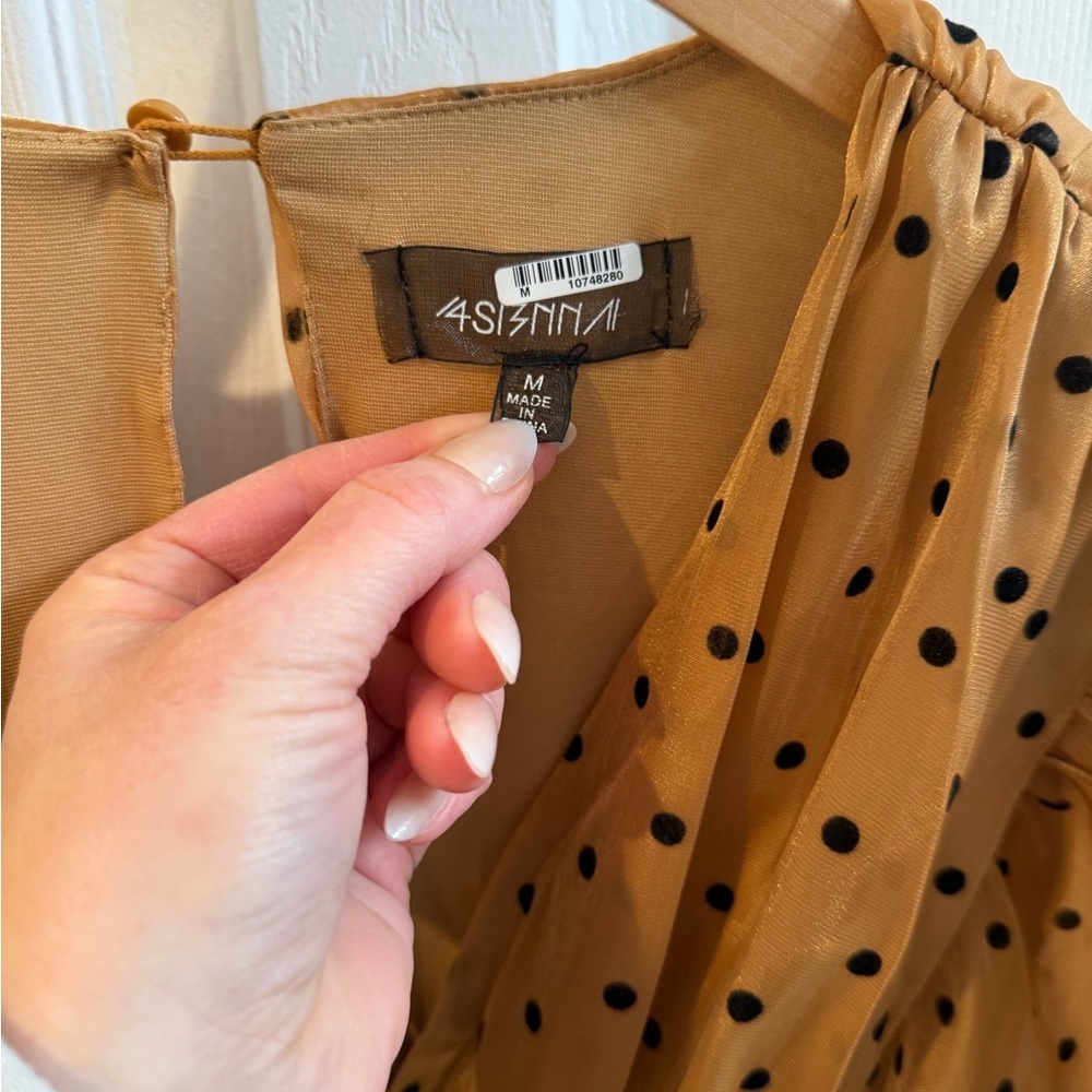 4SI3NNA Alora Polka Dot Dress - Picture 7 of 7